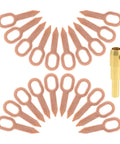 Dent Puller Kit Pro Grade With Iron Shaping Tabs For Auto Body Sheet Metal Repair tool in golden color with tabs