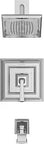 Town Square S Tub And Shower Trim Kit With Cartridge 2.5 GPM Polished Chrome For A Sleek Modern Bath Upgrade Easy Install Durable Chrome Finish Fits Standard Tub And Shower Fixtures Ideal For Remodeling