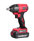 Cordless Half Inch Brushless Impact Wrench Kit For Cars Trucks RVs And Home Use 20V 2Ah Battery With Charger And 5 Sockets Heavy Duty Power 265 Foot Pounds Torque 2900 RPM