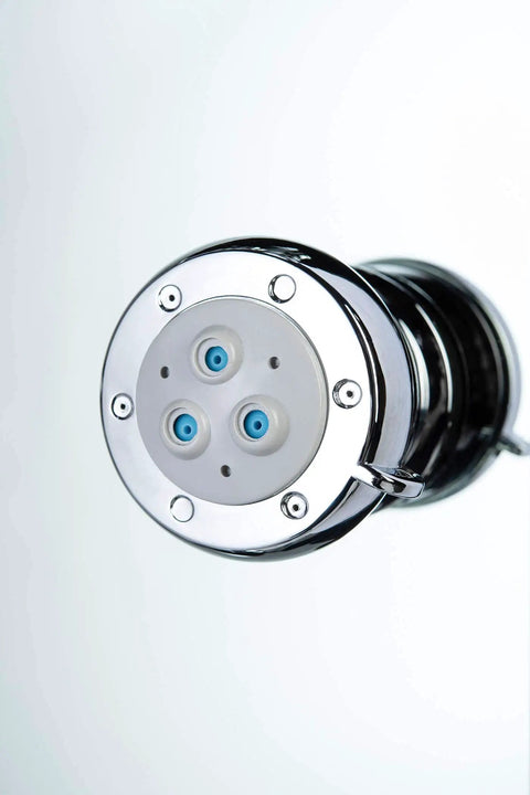 52 Inch Wall Mounted Aluminum Shower Panel Tower With Giant Rainfall Showerhead And Eight Adjustable Massage Jets For A Total Home Spa Vibe And Butter Smooth Flow