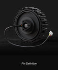 Direct Drive Servo Motor With Low Speed High Torque And Low Noise All In One Hub Motor Design For RC Cars And DIY Robots No Reducer Needed.