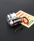 180 Motor 32T Transmission Metal Gearbox Combo For FCX24 Smasher V2 Monster Truck Upgrades For FMS 1 24 Scale Power Wagon