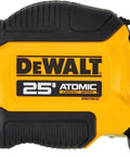 Atomic 25 Foot Tape Measure Duo Pack Built Tough For Pro Grade Accuracy On The Job Site Orange Grip For Easy Reading And Quick Retract Perfect For DIY And Contractors.
