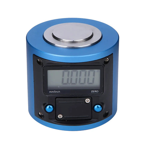 Digital Z Axis Presetter With 0 To 2mm Travel, Magnetic Positioning Tool, 0.01mm Resolution For Dial Indicators, Large LCD Display