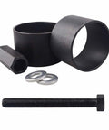 Front Wheel Drive Bearing Removal Tool Set with Press Kit and Adapters for On Vehicle Bearing Replacement, black metal tools