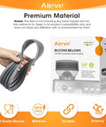 Silicone Bellow Replacement For Breville Barista Express And Compatible Espresso Machines Quick-Install Single Dose Hopper Upgrade Gray Fits Barista Pro Touch Smart Grinder Pro in packaging.