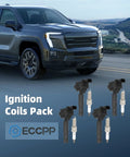 All In One Four Ignition Coils With Four Iridium Spark Plugs Kit For Mercedes Benz SLK250 1.8L 2012 2013 2014 2015 And C250 1.8L 2012 2013