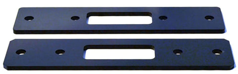 Metal plates for Foot Down Fixed Winch Mount For Trailers With Angled Ends That Fit Your Tongue Heavy Duty Trailer Winch Mount Ready To Install