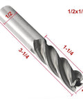 End mill cutter, Luomorgo, square-nose, 1/2 in diameter, straight shank, 5pcs