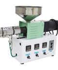 Pro Grade Single Screw Filament Extruder Cranks Out 3D Printer Material From PEEK ABS PLA PETG TPU TPE Without The Hassle And Features A Beefy One Inch Screw Pulling Smooth Hot Plastic Wire Fast On 110V