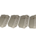 Heavy Duty Replacement Trowel Blade Set For Concrete Finishing Four Pack Built Tough Fits Multiquip Cl 954F Wacker 75061