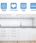 High quality kitchen with white cabinets and icons for heavy duty zinc alloy door stopper set two pack anti pinch wall protectors