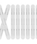 Heavy Duty Self Adhesive Drawer Slides for Cabinets 10 Inch ABS Plastic Sliding Rail System With Easy Installation