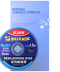 Pro Grade Solder Wick No Clean Braided Desoldering Wick For Electronics Copper Wire 4.0mm By 1.5m Low Residue packaging