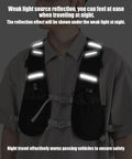 Hydration Running Vest With Two 500ml Bottle Holders, Lightweight Breathable Trail Pack For Men Women, Reflective Safety Stripes