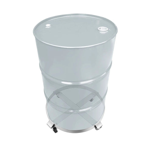 Drop Dead Sturdy 55 Gallon Drum Dolly Set Heavy Duty Wheel Dollies For Barrels And Trash Cans Rolls Like A Dream No Sweat Shop Workhorse Badass Garage Gear
