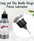 0.5 Oz Graphite Powder Lubricant For Pinewood Derby Cars Dry Lube Reduces Friction On Wheels And Axles, Boosts Speed, Great For Door Hinges And Locks with precision nozzle for targeted application