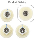 3 Pack Nylon Planetary Gears For E Bike Motor 40T And 18T Gear Set With 6mm Bearing Internal Fit For AKM 95RX Electric Bike Motor