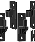 Heavy Duty Gate Hinges 2-Pack Steel Hinges With Electroplated Coating Wall Mount Female And Male Hinges For Fences And Farm Gates Up To 600 Lbs 6mm Thick Welded Steel Corrosion-Resistant Finish Easy to Install