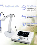 Benchtop pH Meter With 3-In-1 pH Temp Electrode, 0.01 pH Accuracy, Auto Calibration With Handy No-Fuss Guide, Auto Temperature Compensation