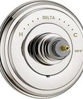Cassidy MultiChoice 14 Series Valve Trim Without Handle in Polished Nickel, round design for shower use.