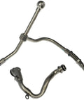 Turbocharger Oil Supply and Return Line Kit for Ford Models Direct Replacement Plug and Play Install Ready OEM Style Tubing Durable Fit and Function