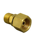 TIG Welding Torch Fitting Connector Adapter M14x1.5 Outside To M16x1.5 Inside durable metal construction side view
