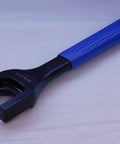 Heavy Duty Mazak BT50 Pull Stud Spanner Wrench For BT50 Retention Knobs with knockout grip and durable rubber handle.