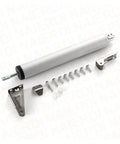 Heavy Duty Aluminum Door Closer With Soft Close Pro Grade Adjustable Auto Closer For Doors Up To 35kg Smooth Quiet Closing 100 Degree Stop