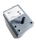 SQN73.4B4A20 Damper Actuator Plug And Play Swap For hassle free installation with a gray housing and mounting features.
