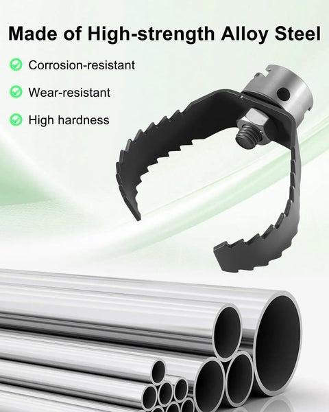 Knock Out Stubborn Pipe Clogs Fast With This Heavy Duty Three Inch Sharktooth Root Cutter Blade Fits K-60-SE Drain Cleaners Replaces 98055 T-150 7/8 Cable Rock Solid.