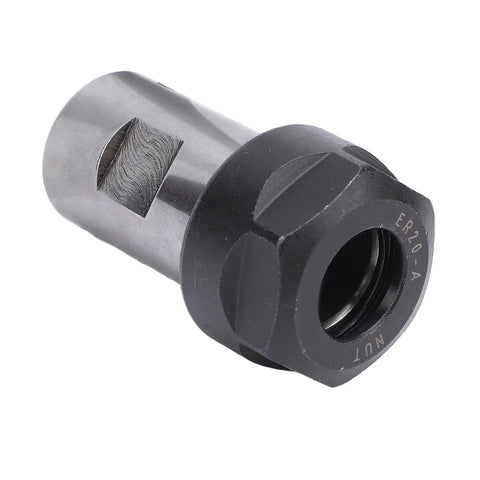 Top Shelf ER20 Spindle Adapter Designed For 12mm Motor Shafts Crafted From Heavy Duty 40Cr Steel Includes Secure Storage Box.