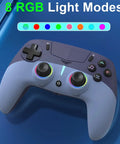 Wireless PS5 Controller With Dope Back Paddles And Dual Vibration For PS5 Pro Slim And PC 8 Light Modes 3.5mm Audio Jack.