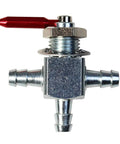 Beast Two Way Inline Fuel Cutoff Valve With One Quarter Inch Barb Fittings And Filter Kit For Gas And Oil Lines Replacement Part