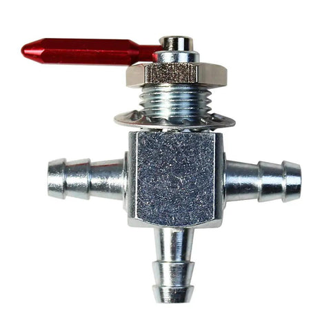Beast Two Way Inline Fuel Cutoff Valve With One Quarter Inch Barb Fittings And Filter Kit For Gas And Oil Lines Replacement Part