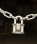 50mm Laminated Steel Padlock Kit Keyed Boron Steel Shackle Solid Steel Body Six Pack Weatherproof With Soft Touch TPE Cover