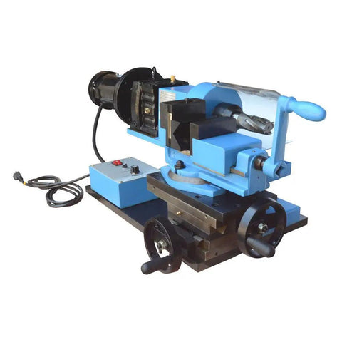 Rock Solid Electric Tube Pipe Notcher One Horsepower Plug And Play Rig Running Steady 280 RPM with integrated end mill.