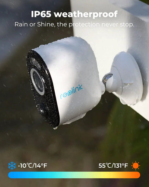 Argus 3 Pro Wireless Security Camera Outdoor 5MP 2K Plus Spotlight, IP65 weatherproof in rain