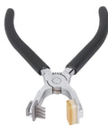 Angled Leather Hole Punch Pliers With Double Lever, High Hardness Stainless Steel, Comfortable One Hand Operation For DIY Leather Crafting