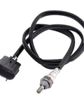 Top Shelf High Flow Upstream Downstream O2 Sensor Fits Nissan Leaf Hatchback Plus Yamaha Mt 125 And R 125 Motorcycles Quick Swap Direct Bolt Tight Grip, featuring a metallic sensor tip and durable cable.
