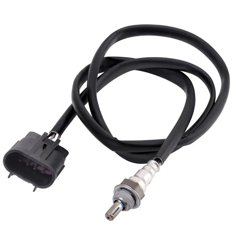 Top Shelf High Flow Upstream Downstream O2 Sensor Fits Nissan Leaf Hatchback Plus Yamaha Mt 125 And R 125 Motorcycles Quick Swap Direct Bolt Tight Grip, featuring a metallic sensor tip and durable cable.