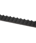 Close-up of Three Pack 90XL Timing Belts 0.37 Inch Wide 0.20 Inch Pitch 45 Teeth Rubber Cogged Synchronous Belts