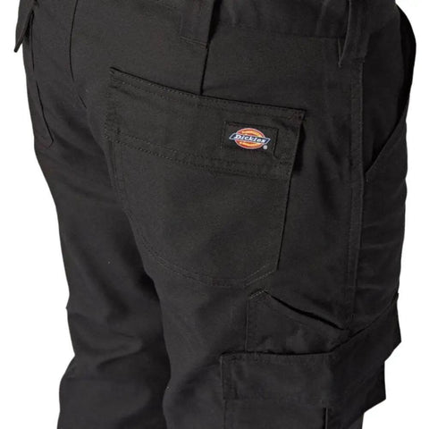 Mens Straight Leg Work Pants Built Tough As Nails Durable Polyester Cotton Blend Stain Resistant Gear Big And Tall Relaxed Fit Day Shift showing detailed pocket view.