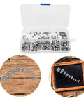 200 Pcs Stainless Steel Screw Set M3 M8 Flat Grub Screws 304 Alloy Fasteners For Doors Shop Smooth Threads Perfect Diy And Pro Techs Loving Solid Work Done Right With Heavy Duty Gear To Crush It Hard compact assortment box