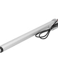 Get This Heavy Duty 30N Electric Linear Actuator With Compact Design For Boats And Industrial Machinery, Low Noise And Energy Saving Power Move For Cars At 12V DC Voltage - silver actuator with wires.