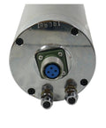Beefy 5.5KW ER25 Spindle Motor Water Cooled, High Speed 24000 RPM For CNC Milling Machine, 220V/380V, rear connector view