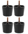 4 Pcs Screw On Furniture Levelers With Adjustable Feet Risers For Sofas, Beds, And Tables, showing non slip leveling stands