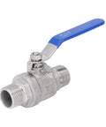 Top Shelf 3/4 Inch 304 Stainless Steel Ball Valve Built Tough For Heavy Duty Plumbing With Slick Manual Lever And Rock Solid 1000 Psi Reliable Design