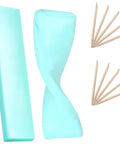 13 Piece Watch Repair And Cleaning Kit With 10 Willow Sticks And 2 Pieces Watchmaker Cleaning Clay, ideal for jewelry and wristwatch maintenance.