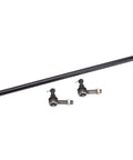 45 Inch Plain Tie Rod Drag Link Kit With Eleven Sixteenth Inch Tie Rod Ends For Trucks And Jeeps Rugged Beefy Steel Easy Install Center To Center Fit Precut Length For Precise Steering, steel tube with two tie rod ends